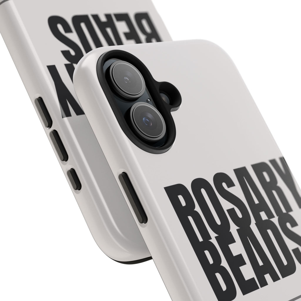 Rosary Beads Over Worry Tough Phone Case