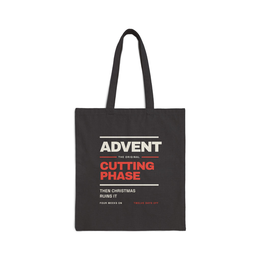 Advent Cutting Phase Canvas Tote Bag