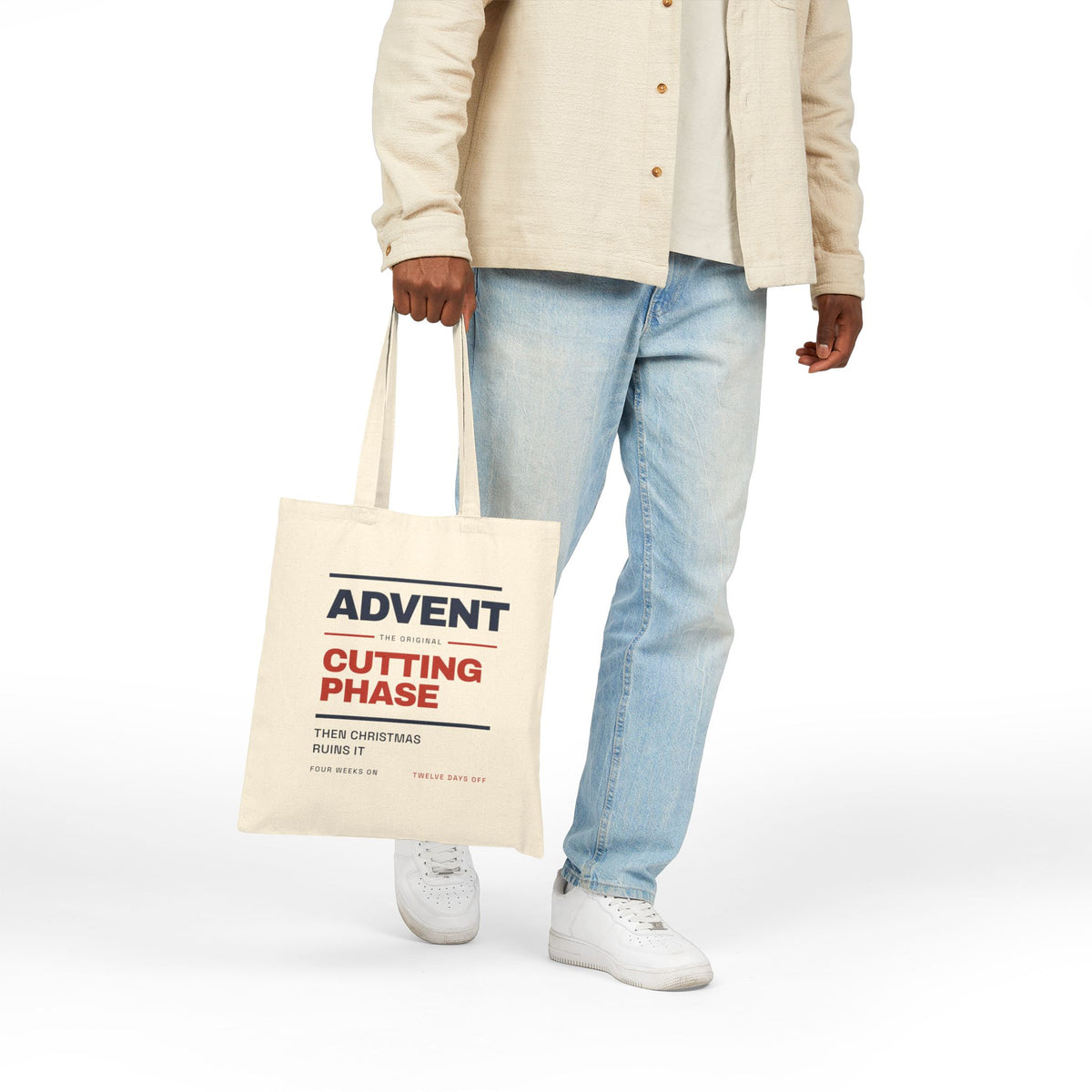 Advent Cutting Phase Canvas Tote Bag