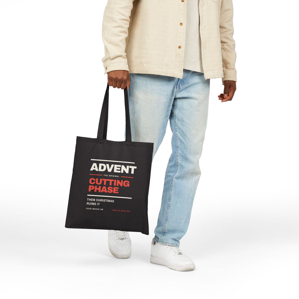 Advent Cutting Phase Canvas Tote Bag