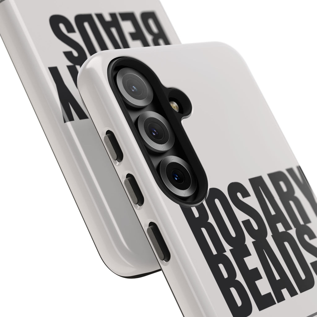 Rosary Beads Over Worry Tough Phone Case