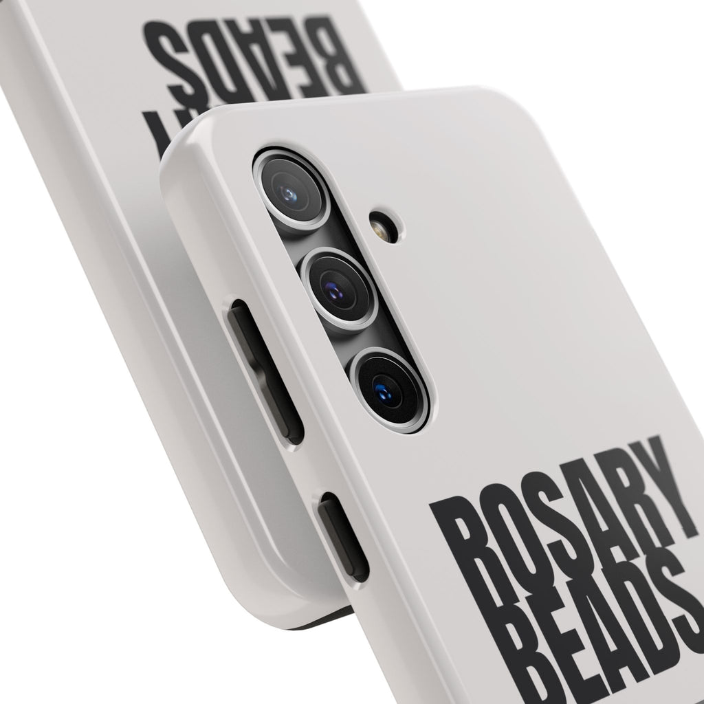 Rosary Beads Over Worry Tough Phone Case
