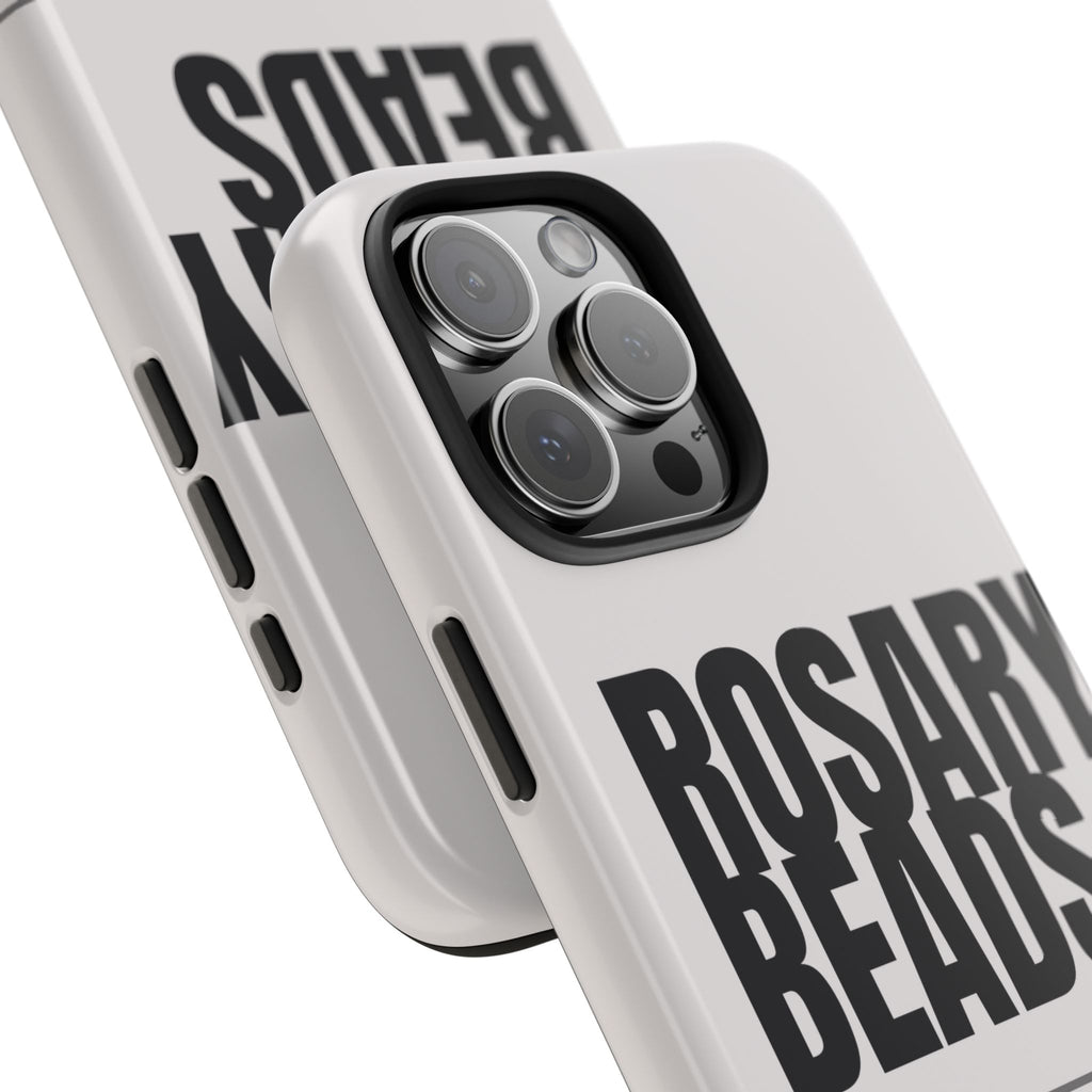 Rosary Beads Over Worry Tough Phone Case