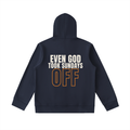 Essential Heavyweight High Neck  Zip-Up Hoodie
