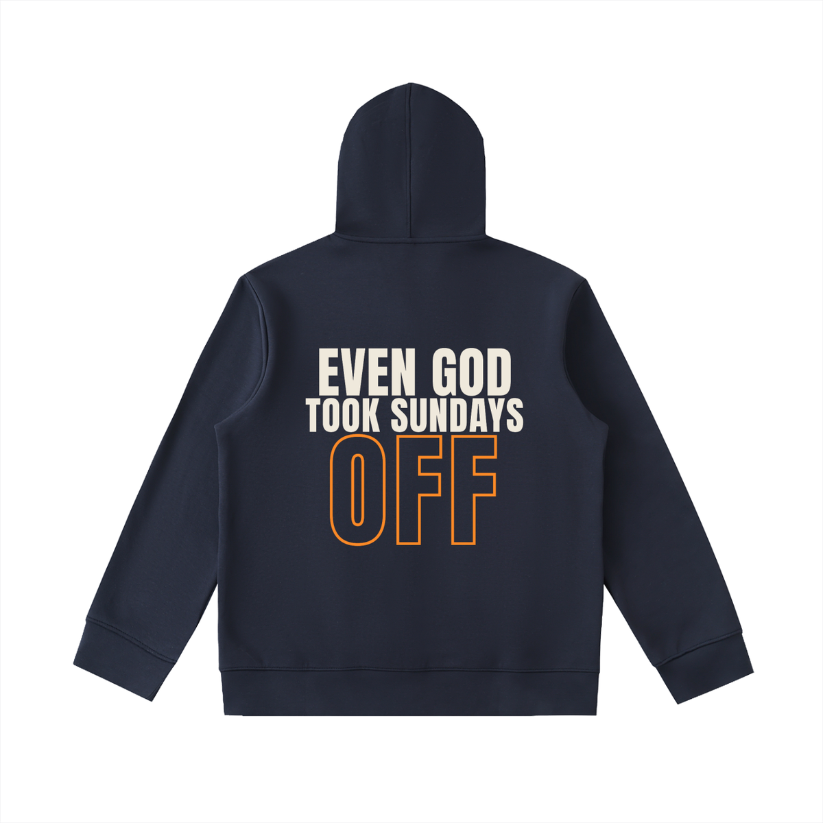 Essential Heavyweight High Neck  Zip-Up Hoodie